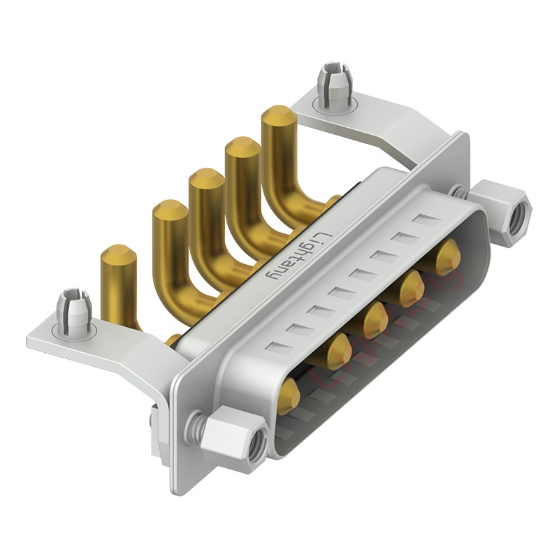 5W5公PCB彎插板/鉚支架11.6/大電流30A