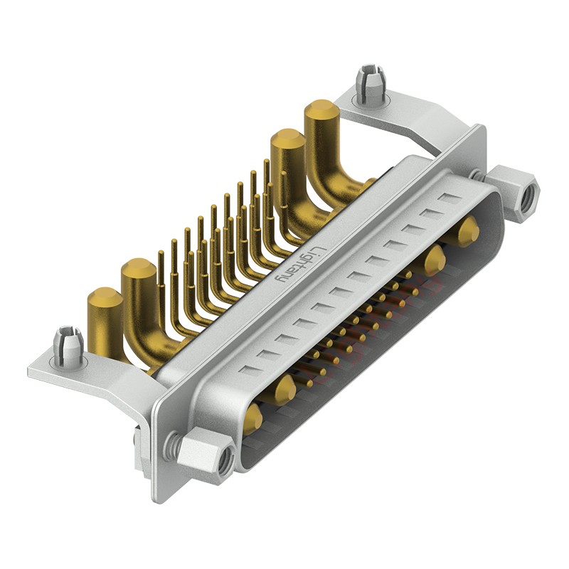21W4公PCB彎插板/鉚支架11.6/大電流40A