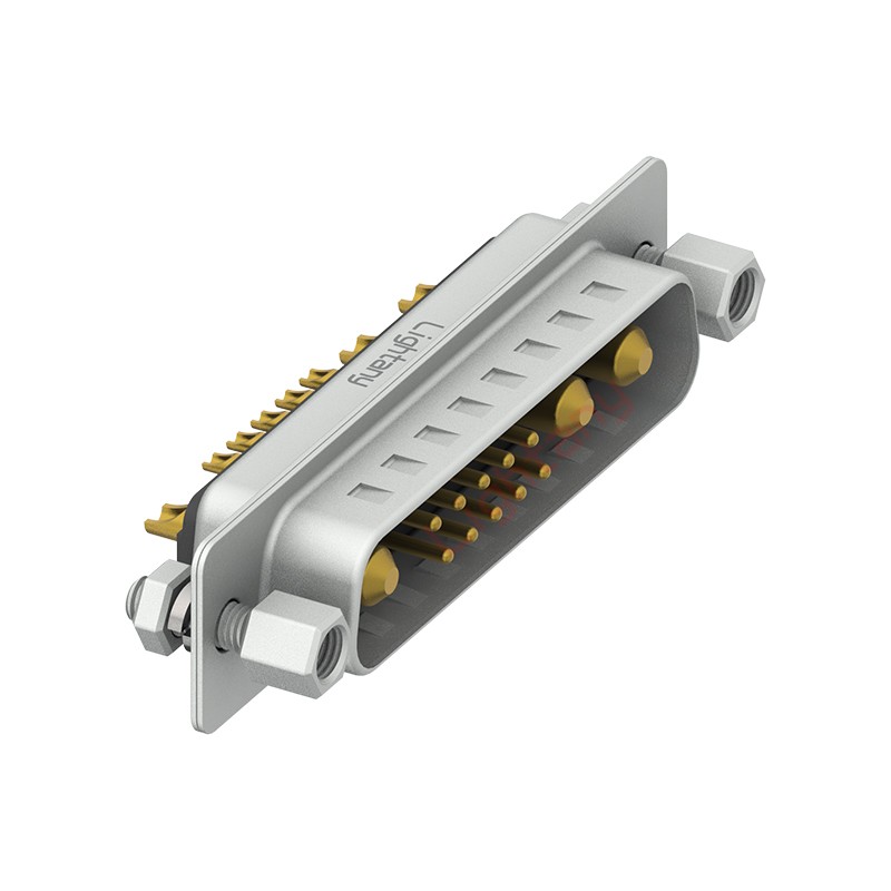 13W3公短體焊線(xiàn)/配螺絲螺母/大電流10A