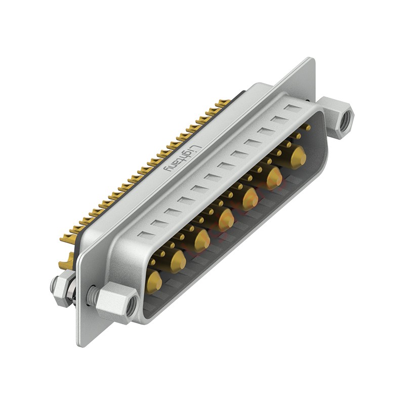 24W7公短體焊線/配螺絲螺母/大電流20A