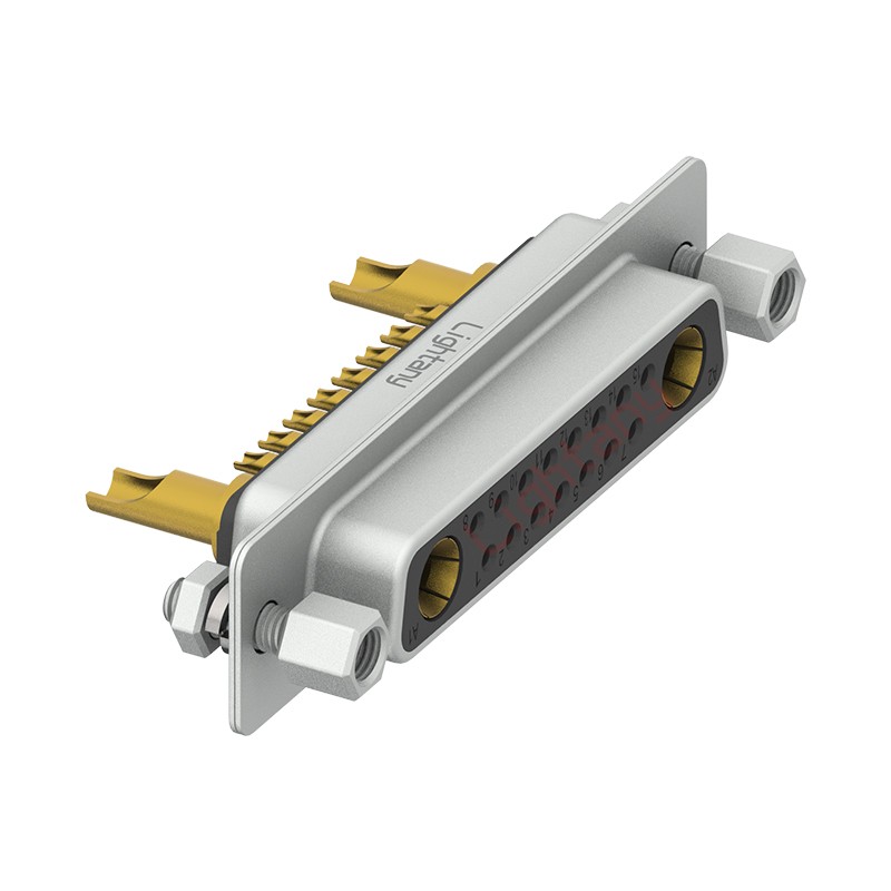 17W2母長體焊線/配螺絲螺母/大電流20A