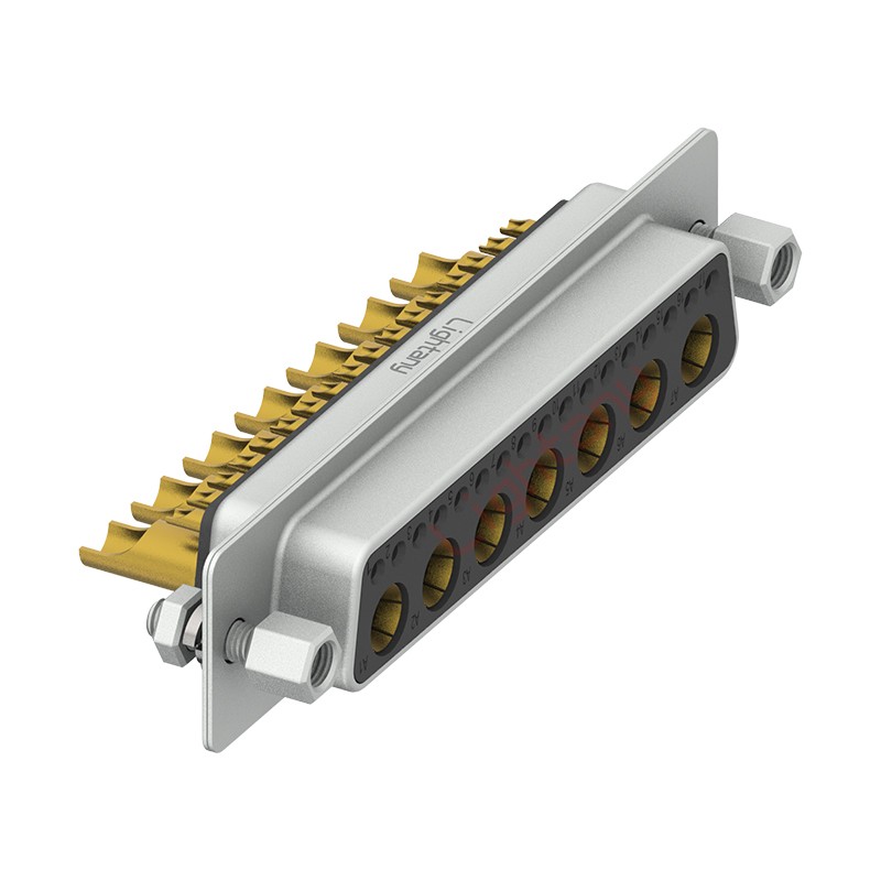 24W7母長體焊線/配螺絲螺母/大電流30A