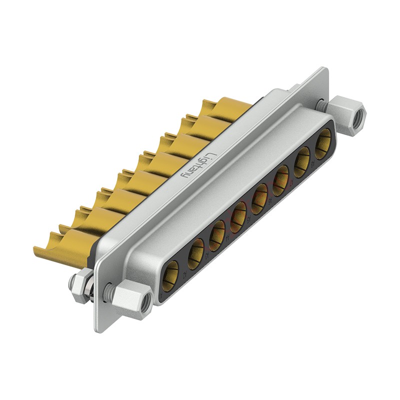 8W8母長體焊線/配螺絲螺母/大電流40A