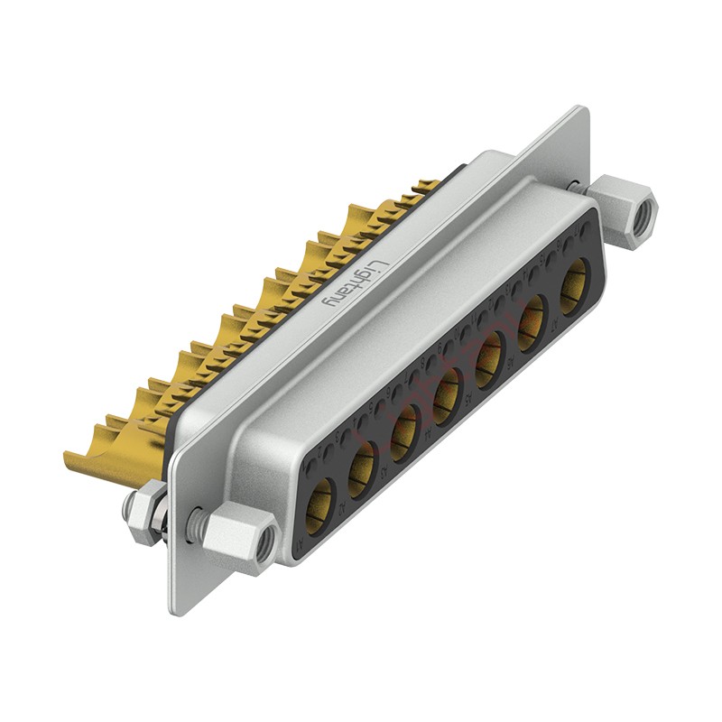 24W7母長(zhǎng)體焊線/配螺絲螺母/大電流40A