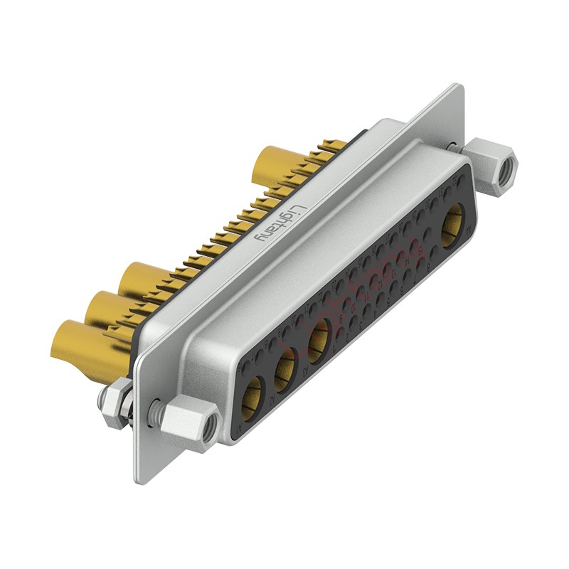 36W4母長(zhǎng)體焊線/配螺絲螺母/大電流40A