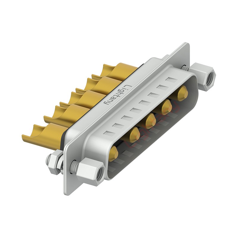 5W5公長(zhǎng)體焊線/配螺絲螺母/大電流40A