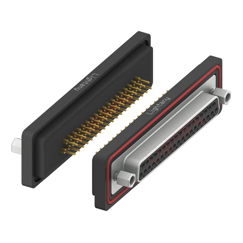 防水DP37 母 直插板 鎖螺絲 車(chē)針