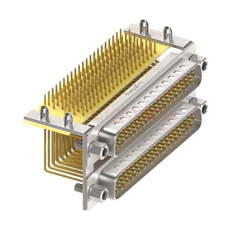 HDR62 公對(duì)公間距15.88車針雙胞胎 D-SUB連接器