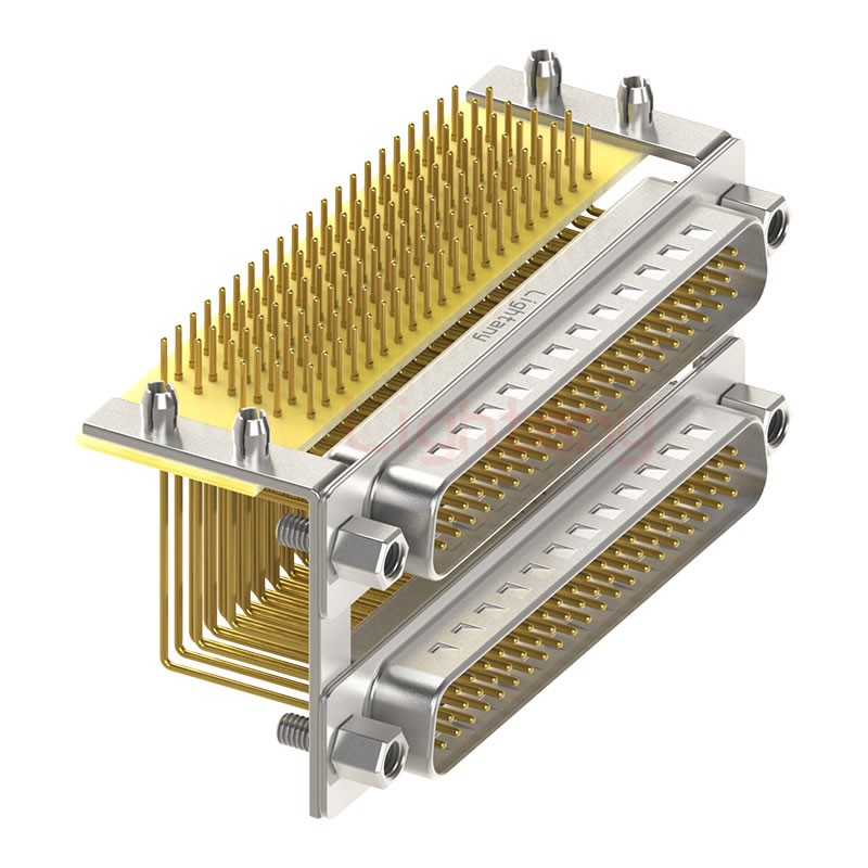 HDR62 公對(duì)公間距19.05車針雙胞胎 D-SUB連接器