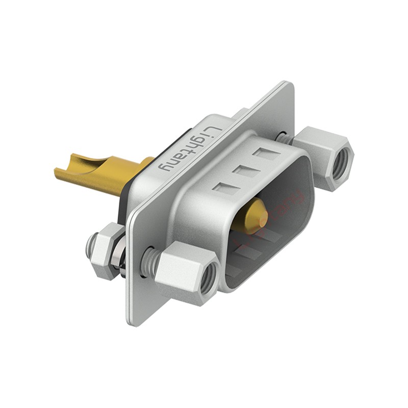 1W1公長體焊線/配螺絲螺母/大電流20A