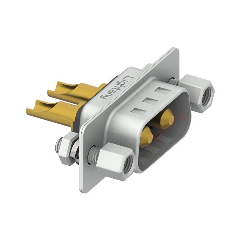 2W2公長體焊線/配螺絲螺母/大電流20A