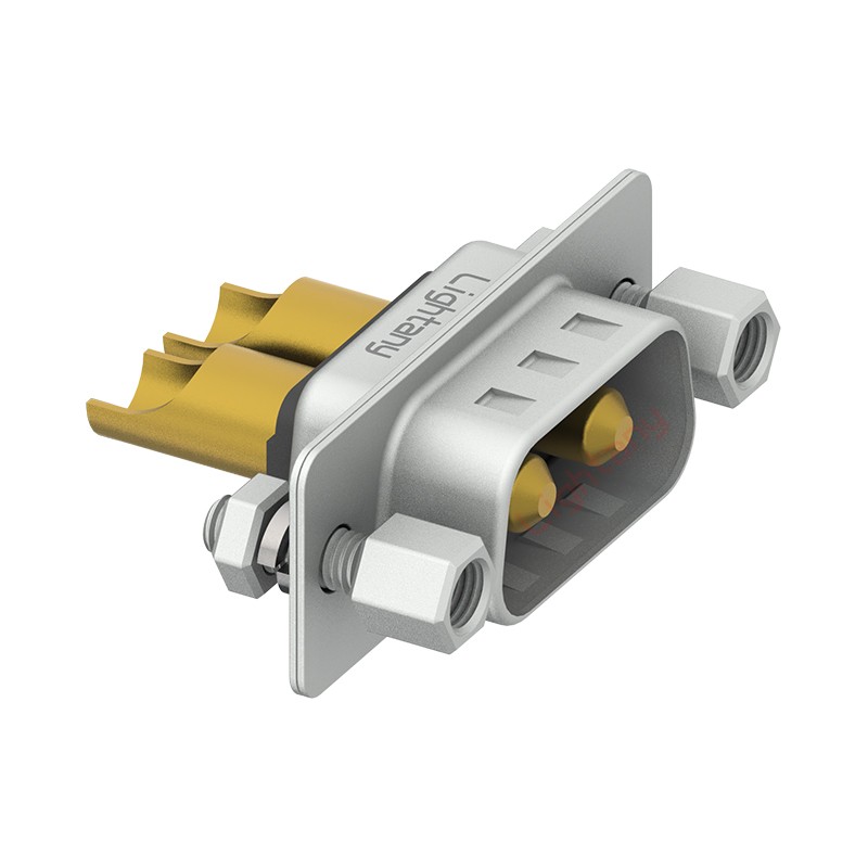 2W2公長體焊線/配螺絲螺母/大電流40A