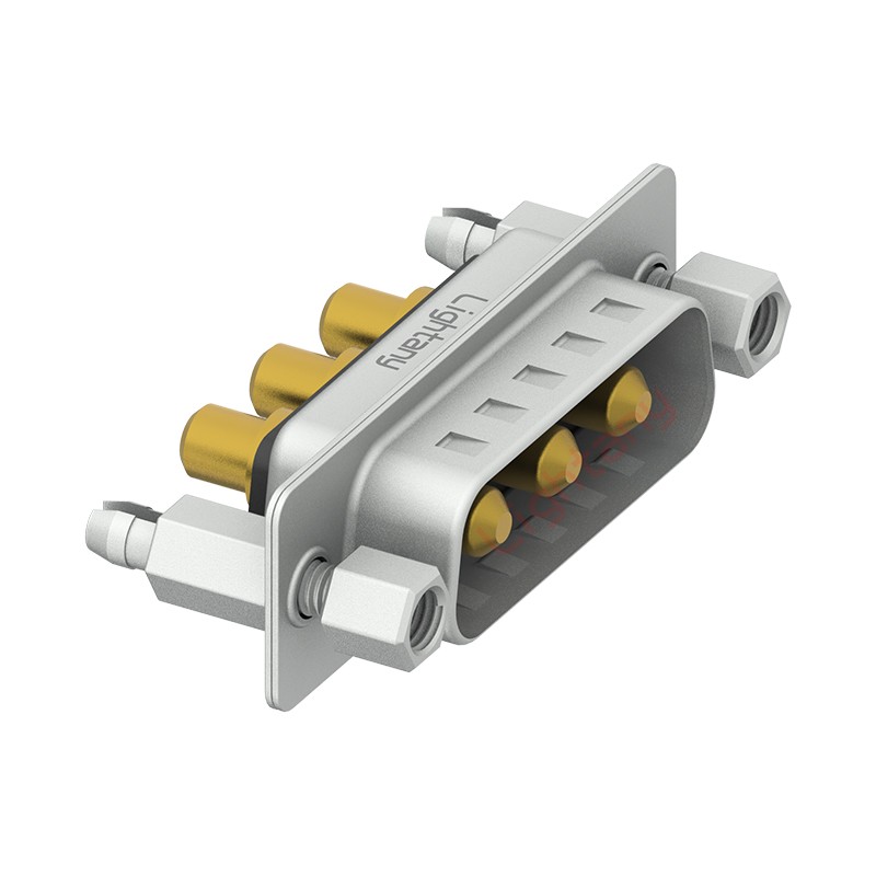 3W3公PCB直插板/鉚魚叉7.0/大電流40A