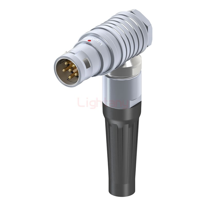 FHG.2B.006.CLAD82Z推拉自鎖帶護(hù)套彎式插頭