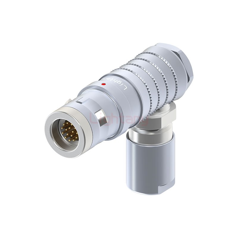 FHG.1K.016.CLAC65推拉自鎖彎式插頭