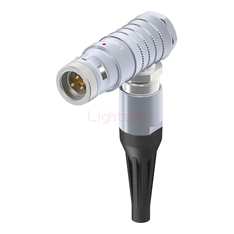 FHG.2K.003.CLAC50Z推拉自鎖帶護(hù)套彎式插頭