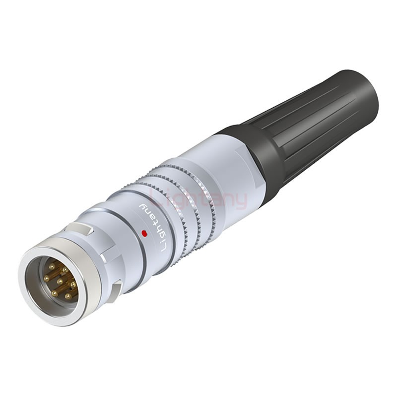 FGG.2K.007.CLAK95Z推拉自鎖帶護套直式插頭