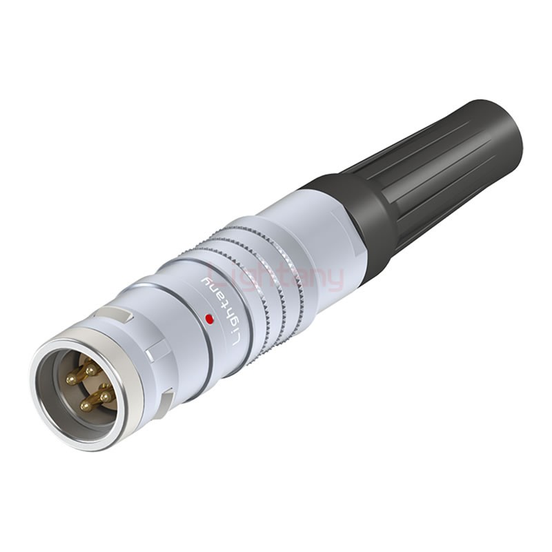 FGG.3K.004.CLAK11Z推拉自鎖帶護套直式插頭